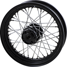 Load image into Gallery viewer, VT BLACK FRONT 40 SPOKE WHEELS HARLEY MODELS 86-99 - The Speed Shop Canada