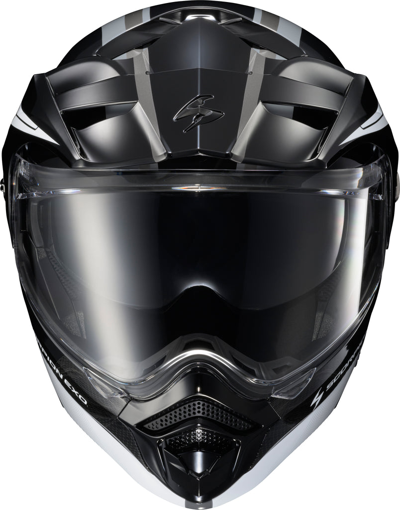 Exo At960 Modular Helmet Topographic 2 Blk/Wht/Grey Md