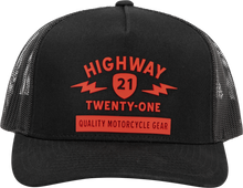Load image into Gallery viewer, Spark Hat Black/Red