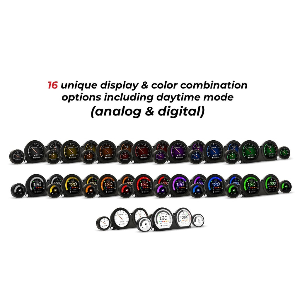 Hd 03x 4 Piece Gauge Kit Touring 14 23
