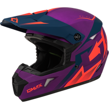 Load image into Gallery viewer, Mx 46 Compound Helmet Matte Purple/Coral/Blue Xs