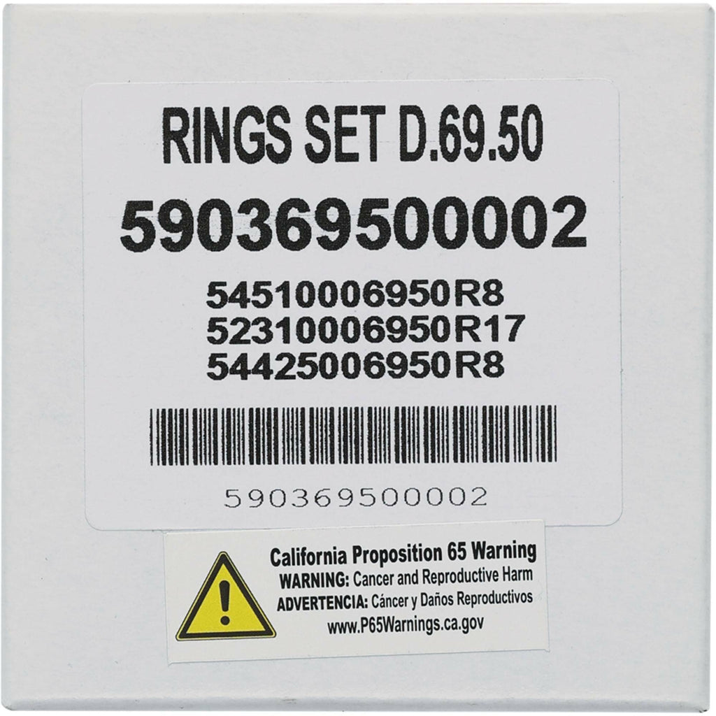 Piston Rings 69.46mm Hon For Vertex Pistons Only
