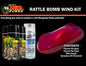 Rattle Bomb Spray Kit Burgundy