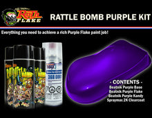 Load image into Gallery viewer, Rattle Bomb Spray Kit Purple