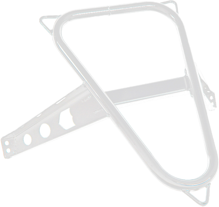 Spare Tire Mount Matte White Pearl Pol