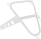 Spare Tire Mount Matte White Pearl Pol