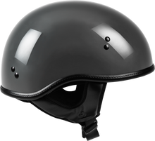 Load image into Gallery viewer, .357 Solid Half Helmet Grey Sm