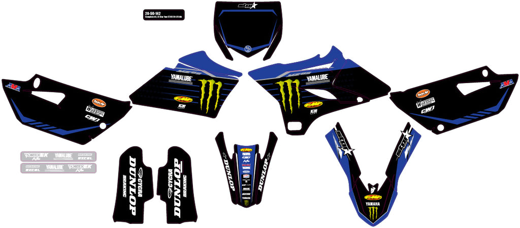 Complete Kit 22 Star Yam White Bg