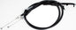 Black Vinyl Throttle Pull Cable