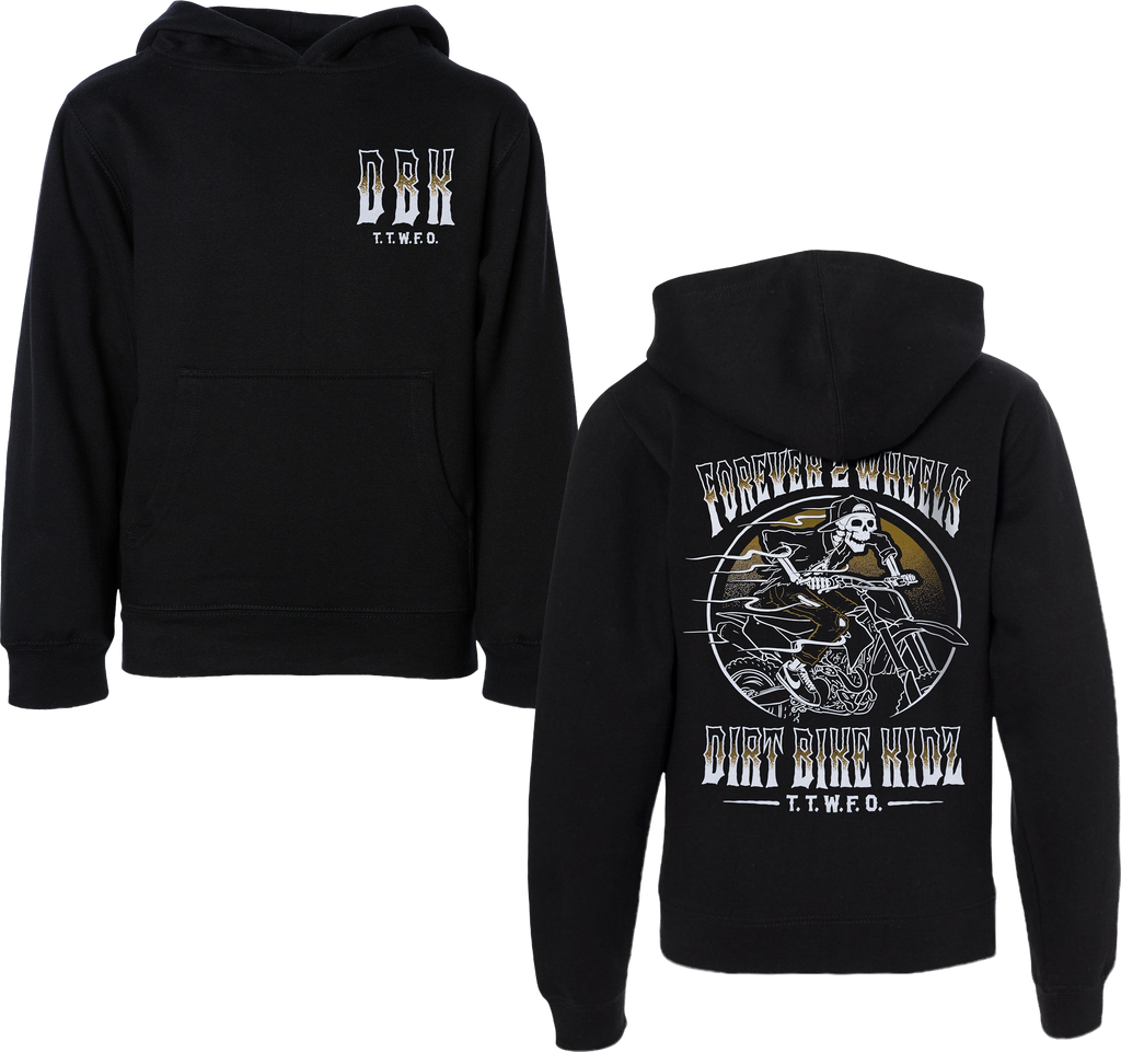 Ghost Rider Youth Hoodie Black Yx