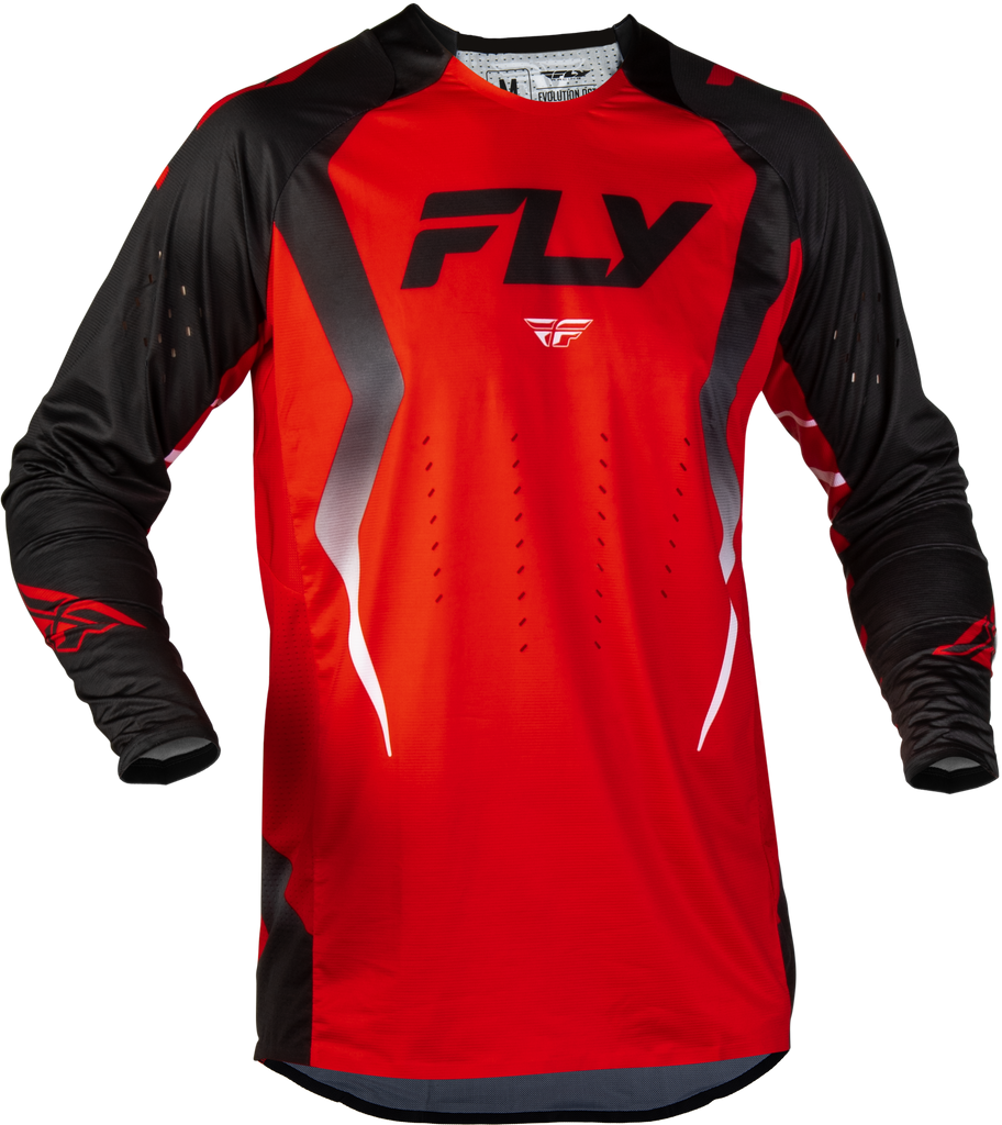 Evolution  Dst Bolt Jersey Red/Black/White Lg