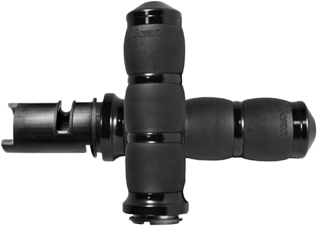 Velvet Air Black Twist Grip