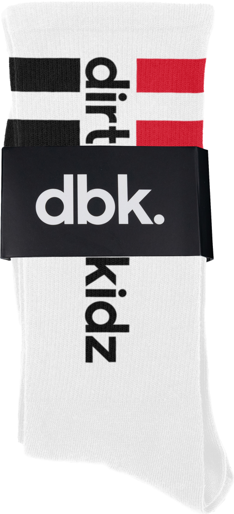 Basic Sock 2 Pack White/Black