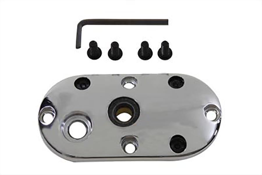 Oval V-Fire Cover Chrome