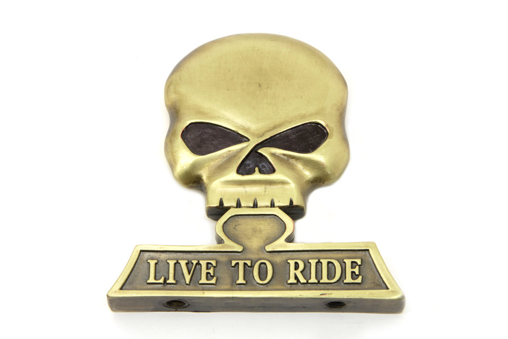 Sissy Bar Skull Medallion