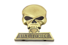 Load image into Gallery viewer, Sissy Bar Skull Medallion