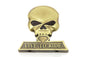 Sissy Bar Skull Medallion