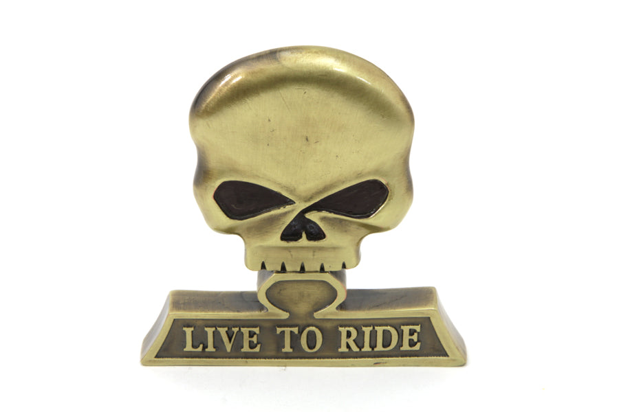 Sissy Bar Skull Medallion