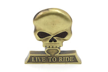 Load image into Gallery viewer, Sissy Bar Skull Medallion