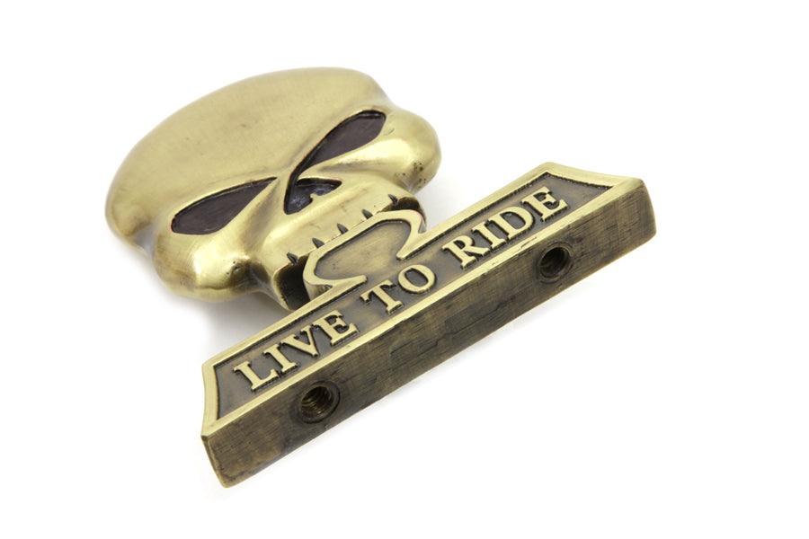 Sissy Bar Skull Medallion