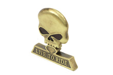 Load image into Gallery viewer, Sissy Bar Skull Medallion