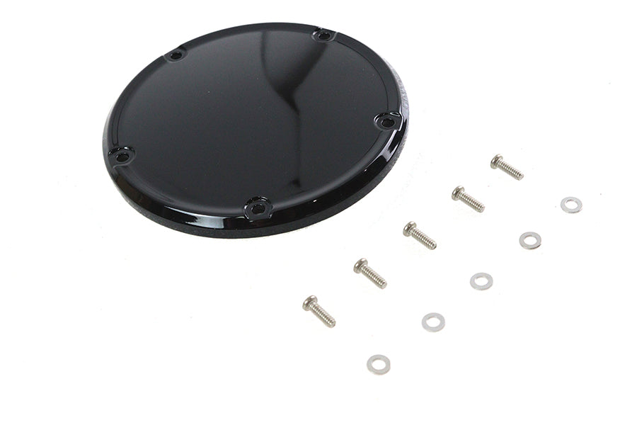 Gloss Black 5 Hole Domed Derby Cover
