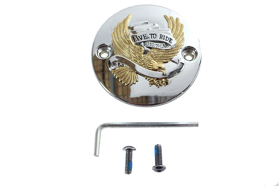 M8 Ignition System Cover Eagle Gold