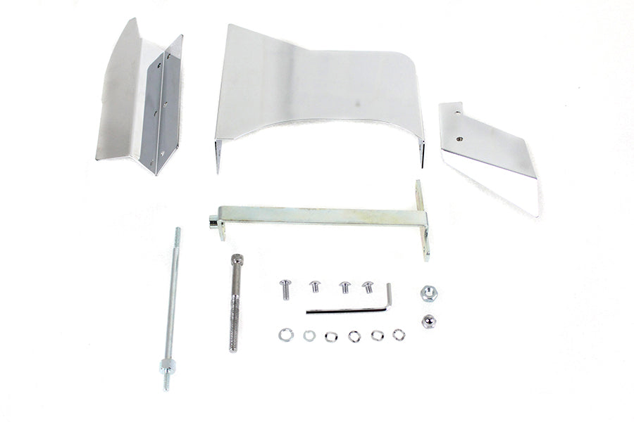 Starter Cover Chrome 3-Piece