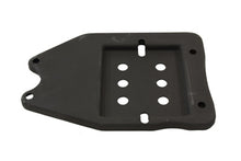 Load image into Gallery viewer, V-Twin replica oil tank plate for motorcycle oil tanks, showing detailed metal construction and mounting holes.