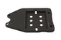 V-Twin replica oil tank plate for motorcycle oil tanks, showing detailed metal construction and mounting holes.