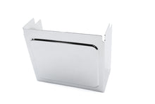 Load image into Gallery viewer, Chrome embossed V-TWIN battery side cover for electrical motorcycle applications, featuring a sleek, reflective finish.