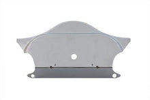 Load image into Gallery viewer, Chrome V-Twin lower triple tree cover for front fork, designed for V-Twin motorcycle models, showcasing shiny chrome finish.