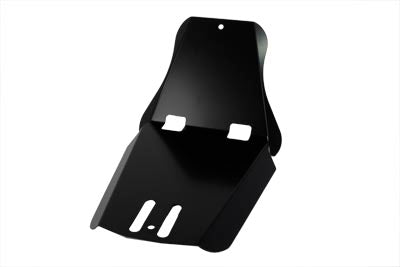 V-TWIN black chassis frame cover with protective finish, designed for motorcycle frame protection and aesthetic enhancement.