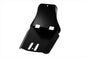 V-TWIN black chassis frame cover with protective finish, designed for motorcycle frame protection and aesthetic enhancement.