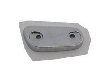 Load image into Gallery viewer, Chrome V-TWIN Inspection Cover for drive line, showcasing a shiny, polished finish on a motorcycle component.
