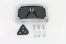 Load image into Gallery viewer, License Plate Bracket Curved Laydown Style Chrome Billet