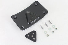 Load image into Gallery viewer, License Plate Bracket Curved Laydown Style Chrome Billet