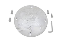 Load image into Gallery viewer, Flame Clutch Inspection Cover Chrome