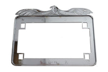Load image into Gallery viewer, License Plate Frame Flying Eagle Style Chrome