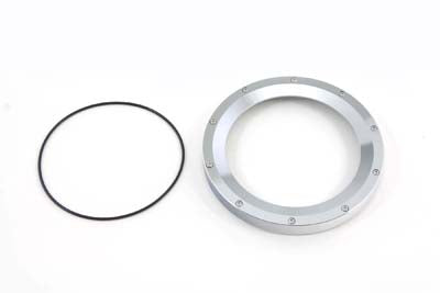 Chrome speedometer gauge bezel for dash and gauge by Wyatt Gatling, designed for a sleek, modern look.