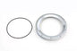 Chrome speedometer gauge bezel for dash and gauge by Wyatt Gatling, designed for a sleek, modern look.