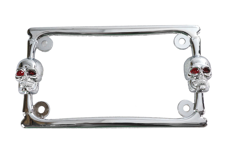 License Plate Frame Chrome