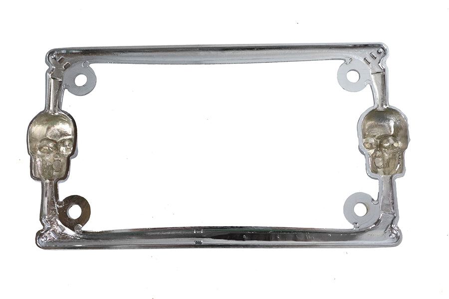 License Plate Frame Chrome