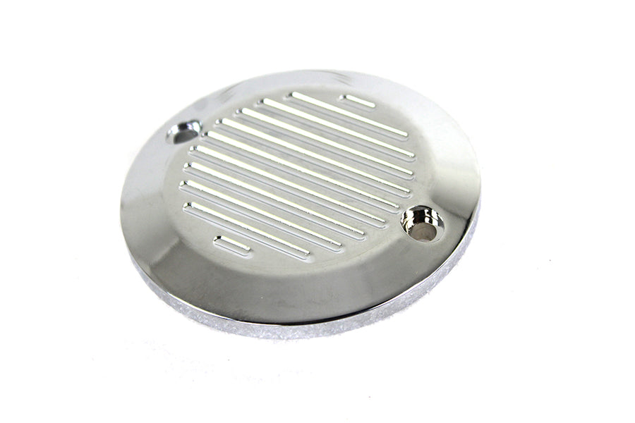 Chrome 2-Hole Ball Milled Ignition System Cover