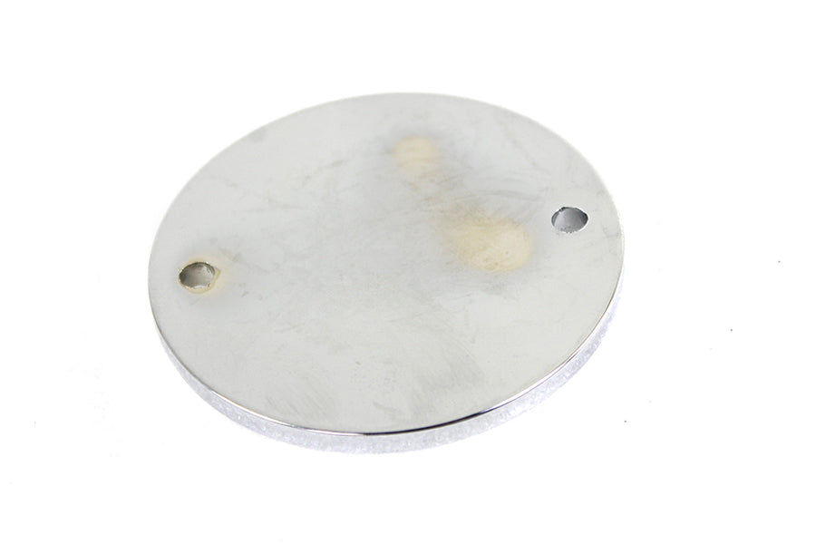 Chrome 2-Hole Ball Milled Ignition System Cover