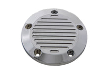 Load image into Gallery viewer, V-Twin Chrome 5-Hole Ball Milled Ignition System Cover for electrical components, featuring a polished chrome finish and detailed milling.