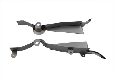 V-TWIN saddlebag filler panel kit in raw finish for seat and saddlebag customization, suitable for motorcycle accessories.