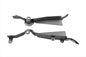 V-TWIN saddlebag filler panel kit in raw finish for seat and saddlebag customization, suitable for motorcycle accessories.