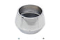 V-TWIN chrome tachometer cover for dash and gauge, featuring a shiny chrome finish and precise fit for motorcycle dashboards.