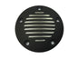 V-TWIN grooved black ignition system cover with five holes, designed for motorcycle electrical components.